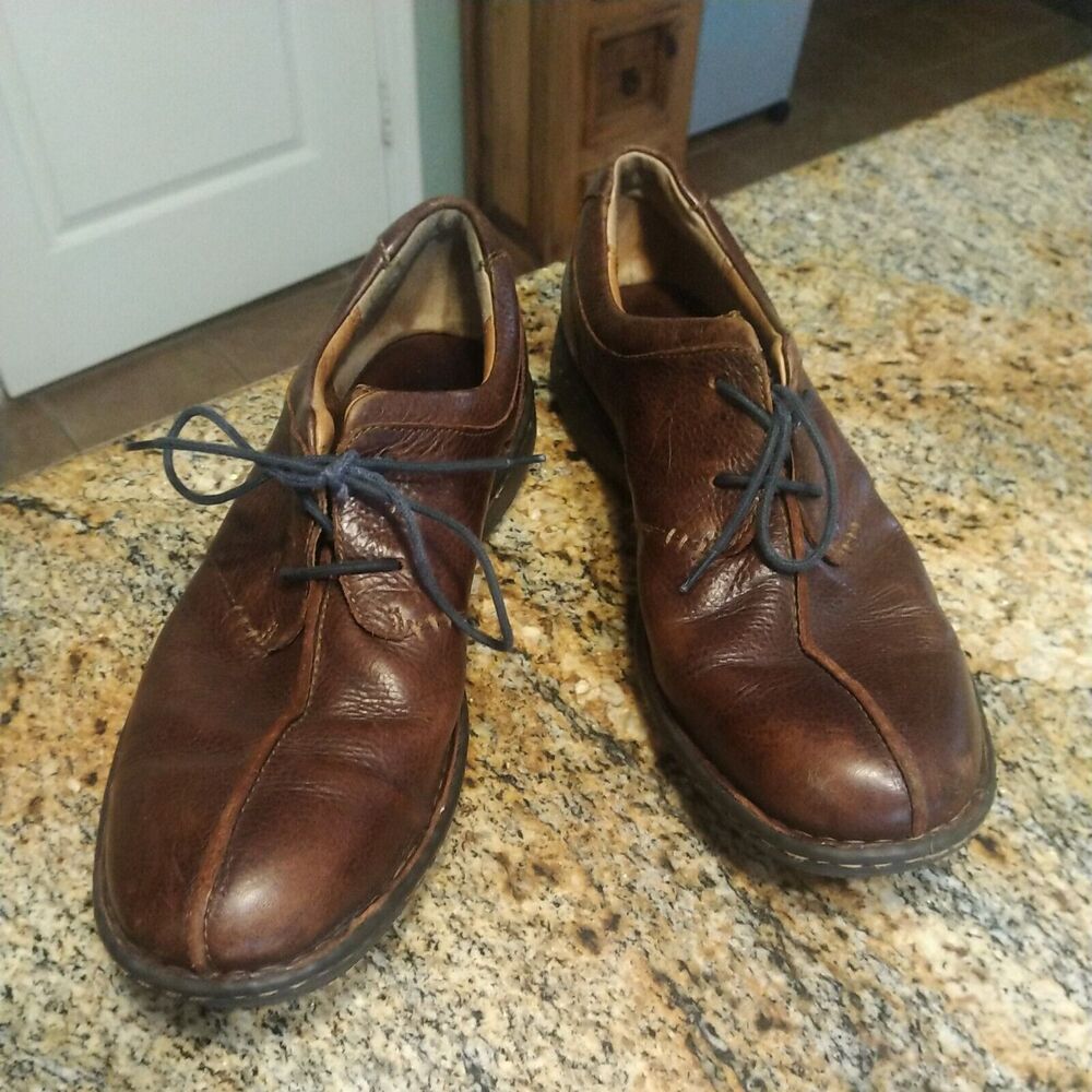 Born Men's Ridgeway Split Toe Pebbled Leather Lac… - image 5